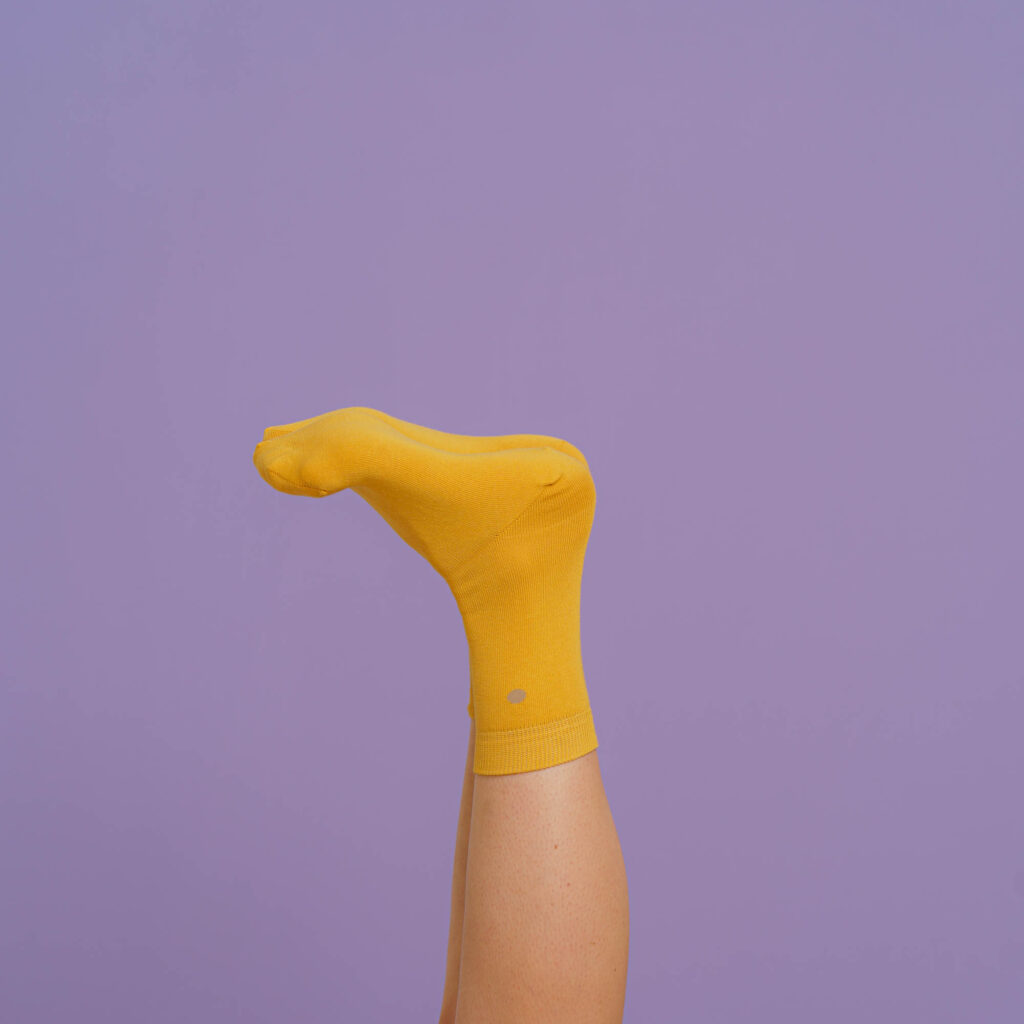 nice socks uni - yellow