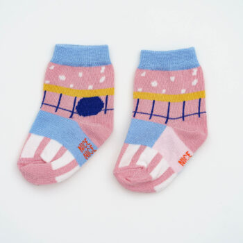 Baby-Kindersocken pattern rose