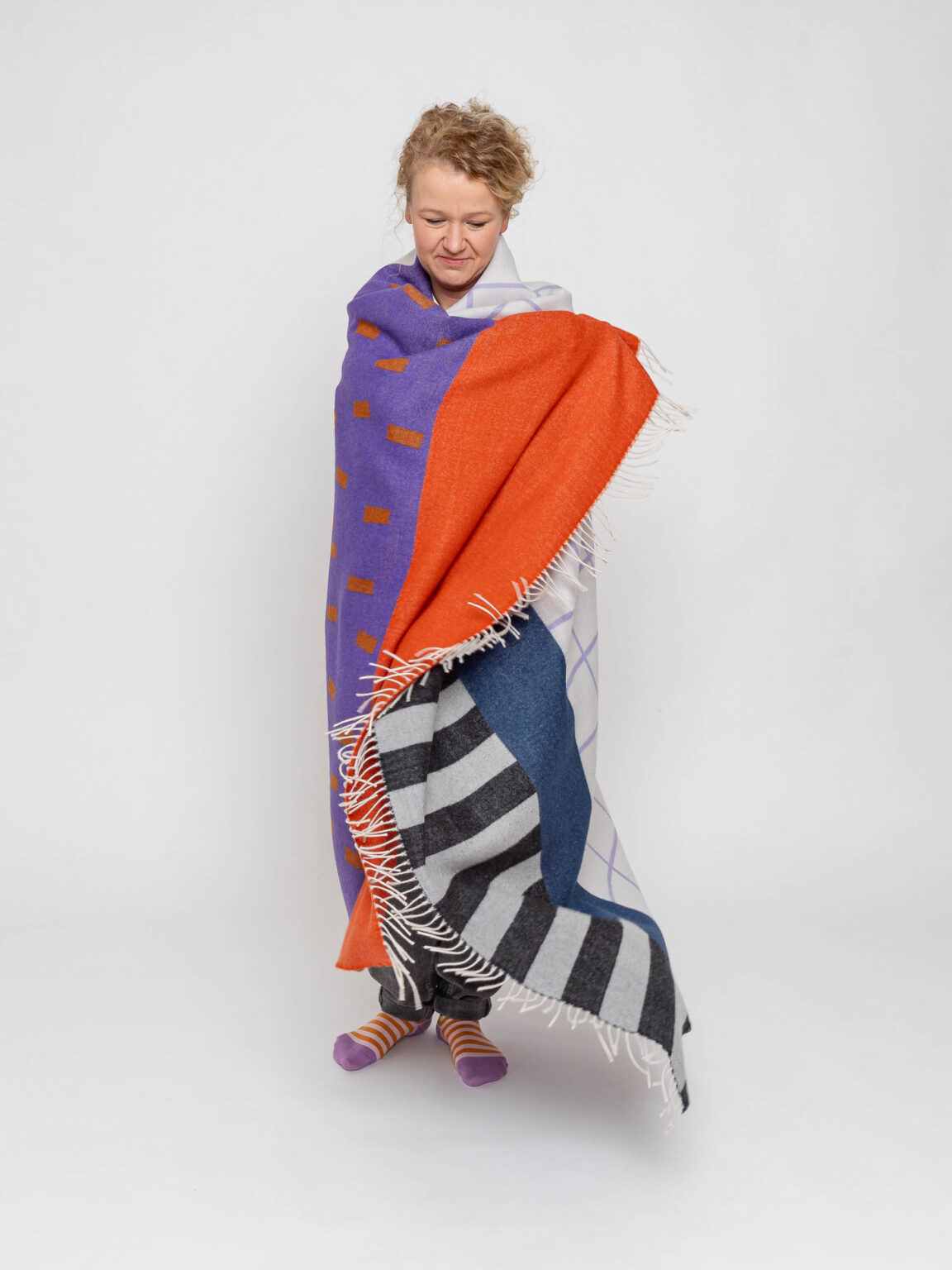 nice Merino Decke pattern - No 2 - 200x140cm