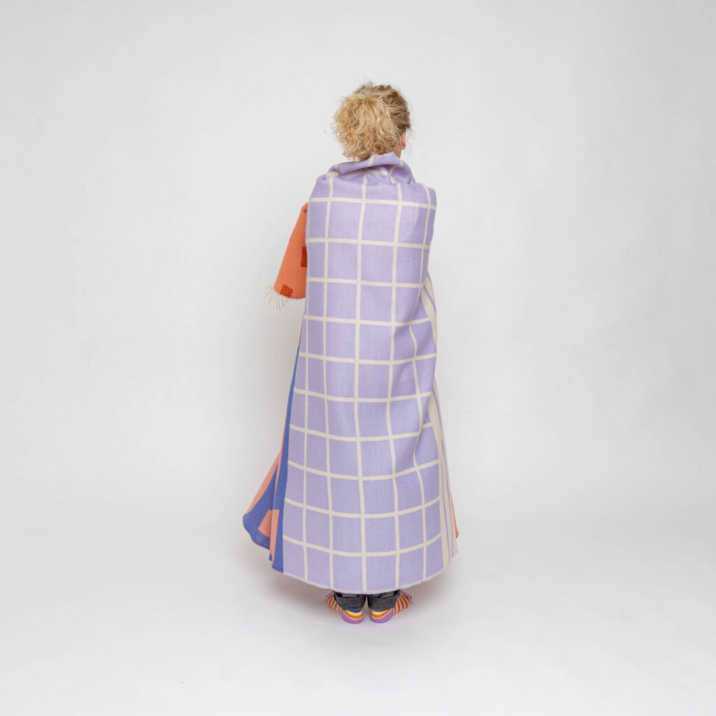 nice Merino Decke pattern - No 3 - 200x140cm