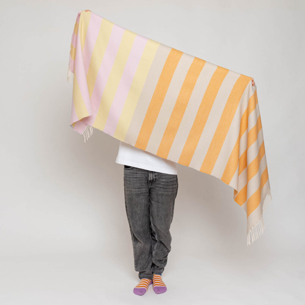 nice Merino Schal stripes - No 4