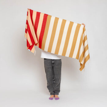 nice Merino Schal stripes - No 8