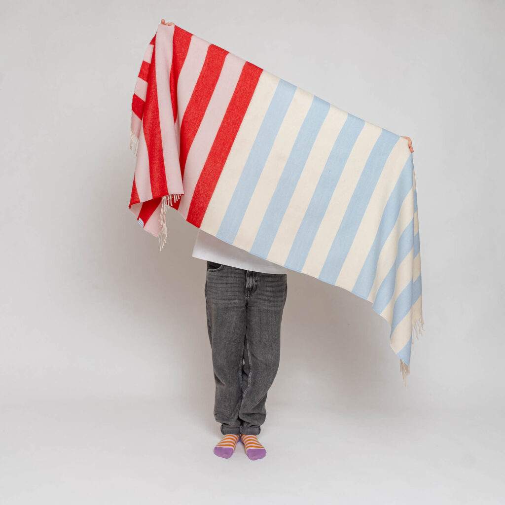 nice Merino Schal stripes - No 5