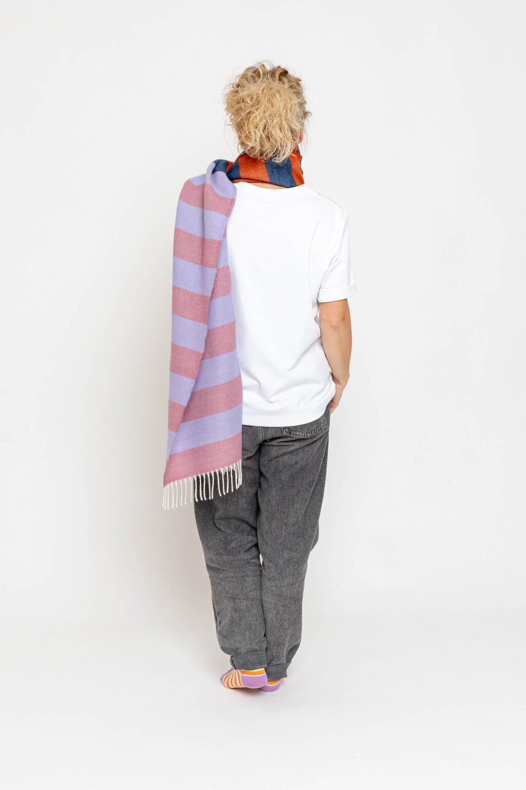 nice Merino Schal stripes - No 1