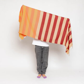 nice Merino Schal stripes - No 6