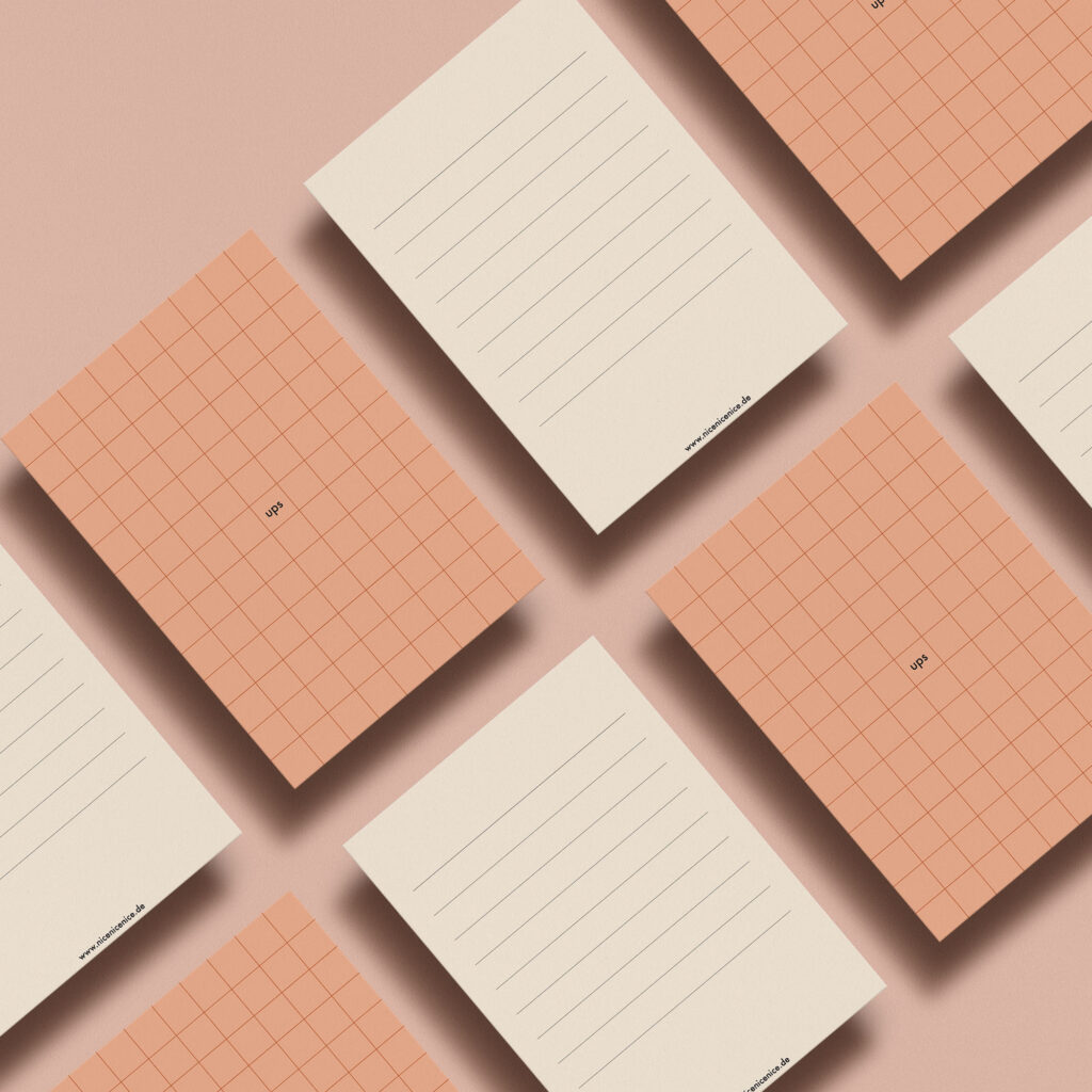 Postkarte - ups