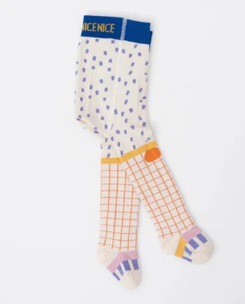 Baby- und Kinder Strumpfhose pattern creme