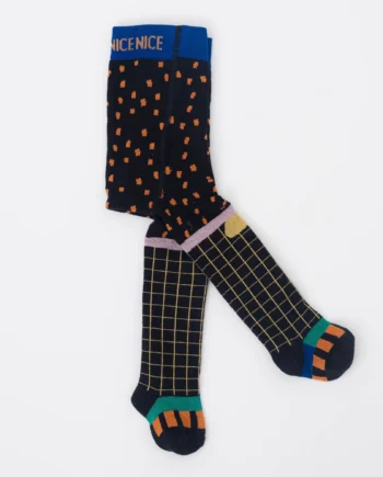 Baby- und Kinder Strumpfhose pattern black
