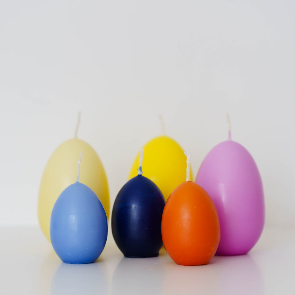 Eikerze 90x60mm - 10 verschiedene Farben