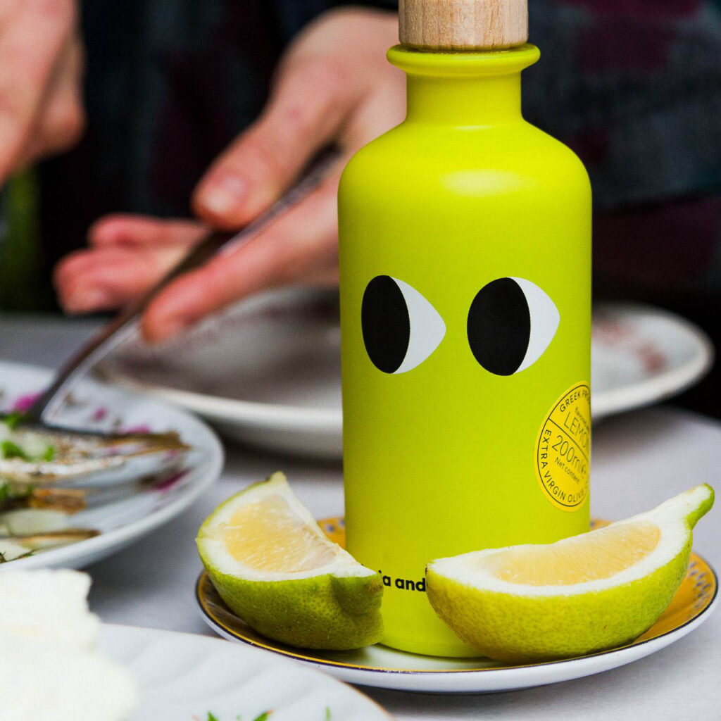 yiayia Extra Virgin Olive Oil - 200ml - lemon