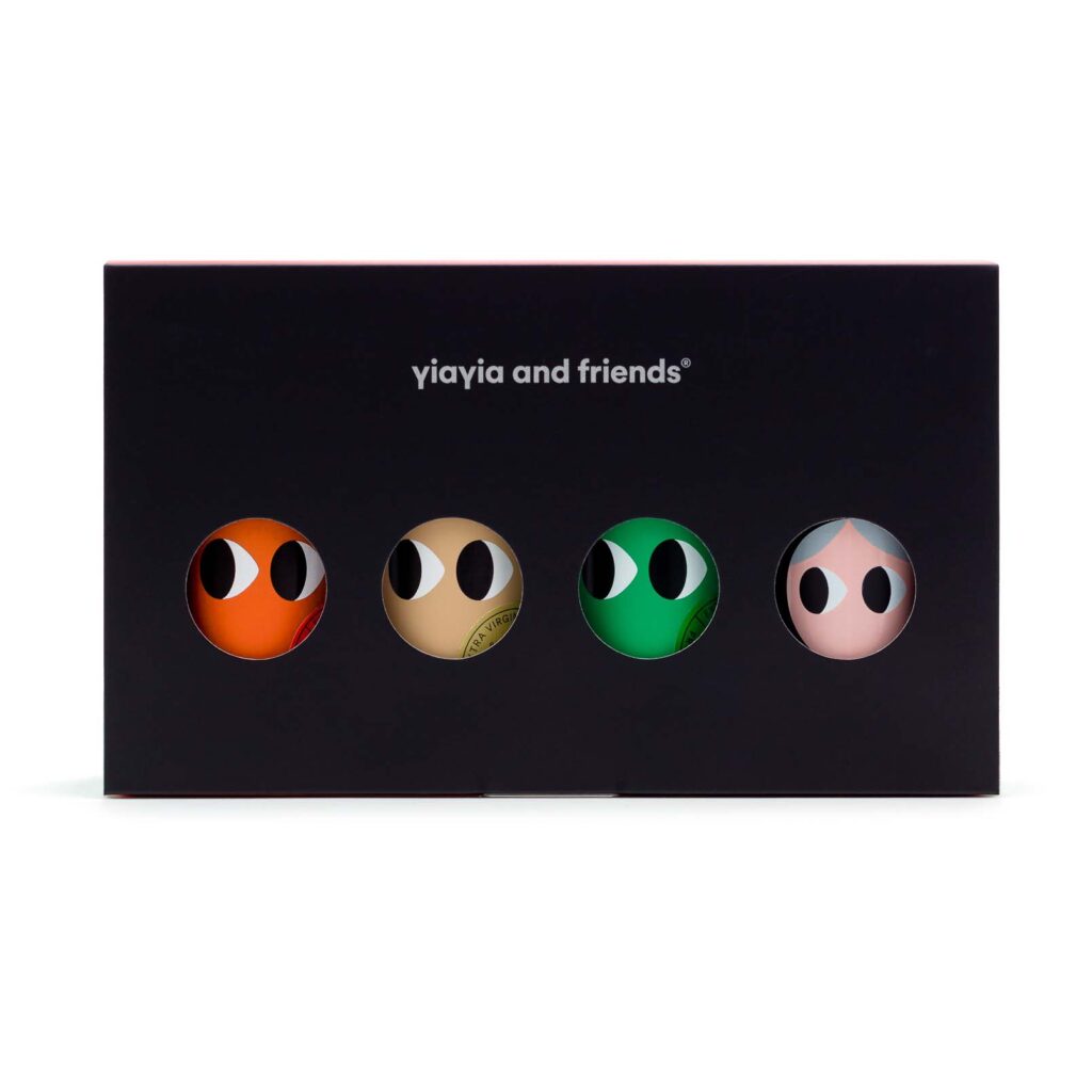 yiayia Geschenk Set 4x Öl