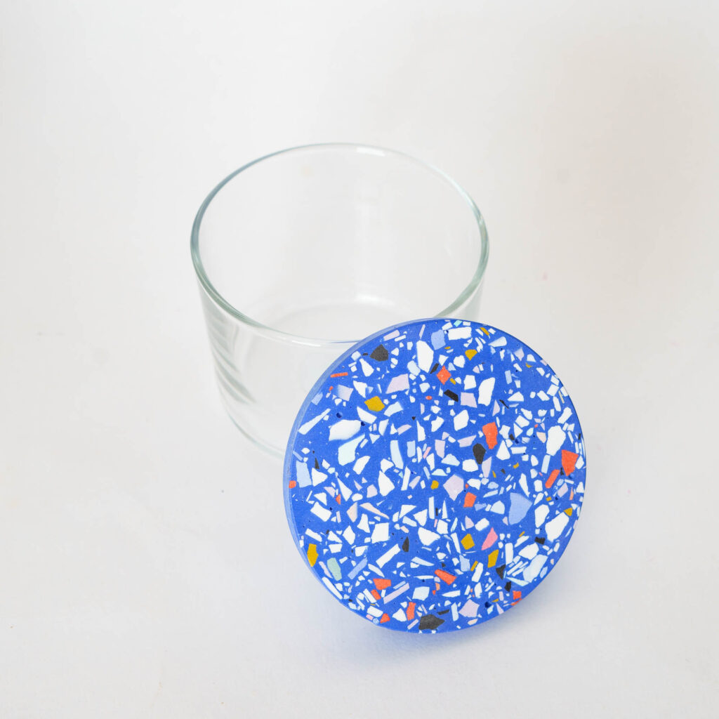 Salzdose azul