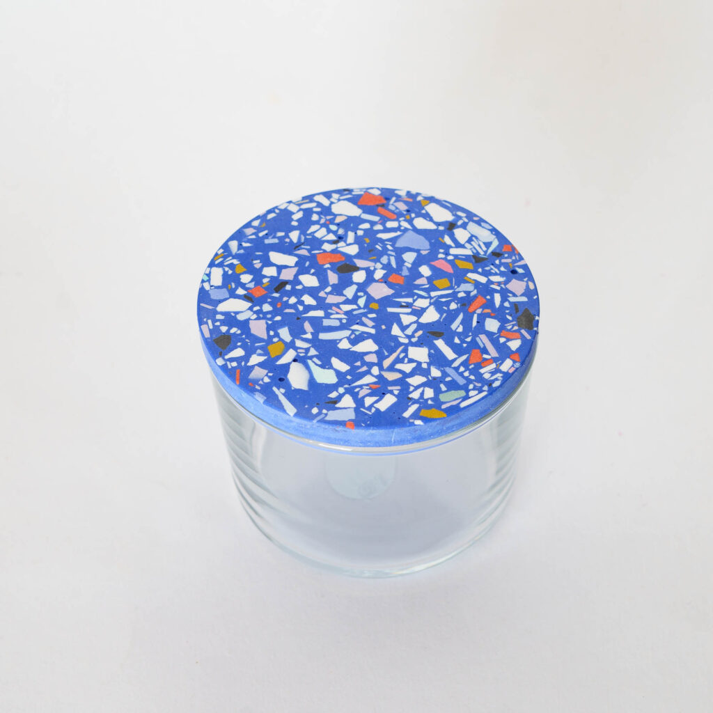 Salzdose azul