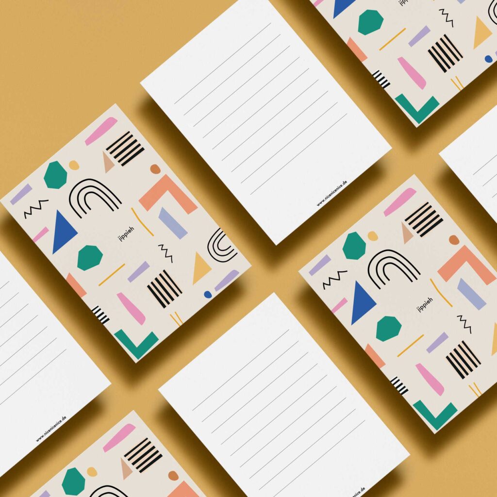 Postkarte jippieh