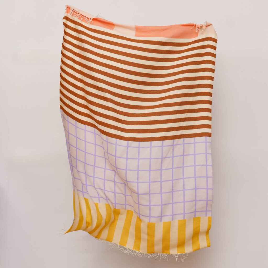 nice Merino Decke pattern - No 1 - 200x140cm