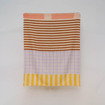 nice Merino Decke pattern - No 1 - 200x140cm