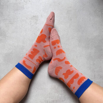 nice socks wild shapes - rose