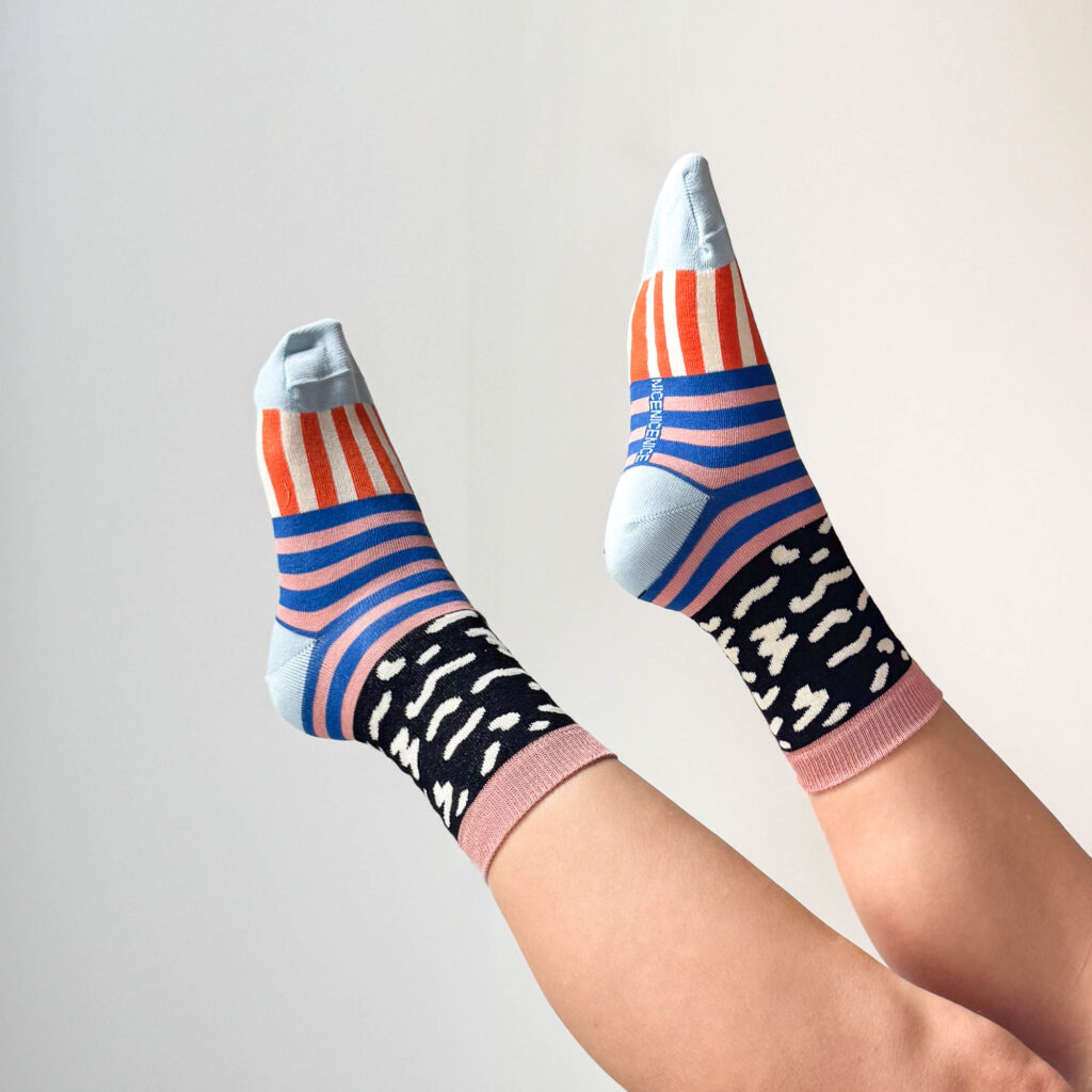 nice socks memphis - black