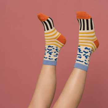 nice socks memphis - yellow