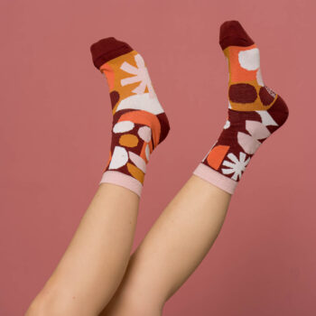 nice socks ARTIST edition - Bart Lanzini red