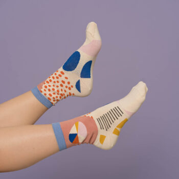 nice socks pebbles - rose
