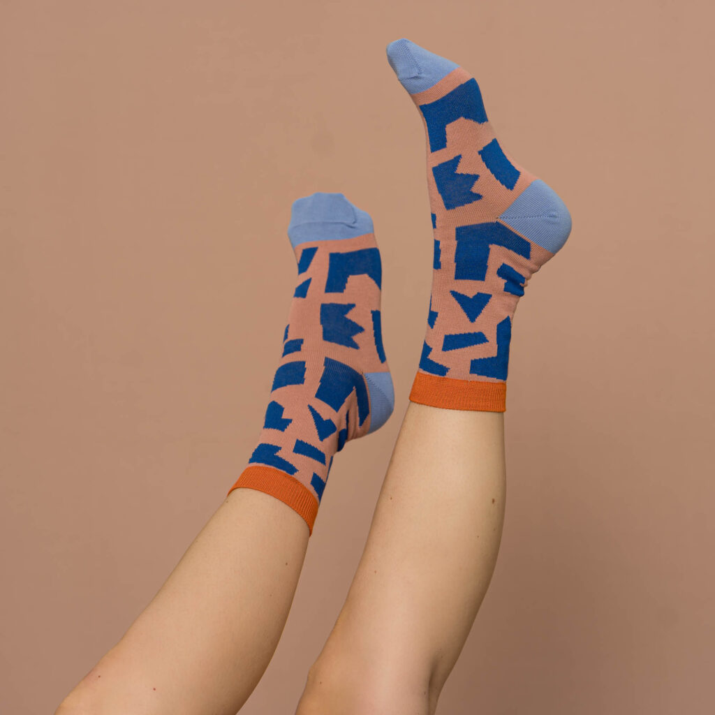 nice socks zack - rose