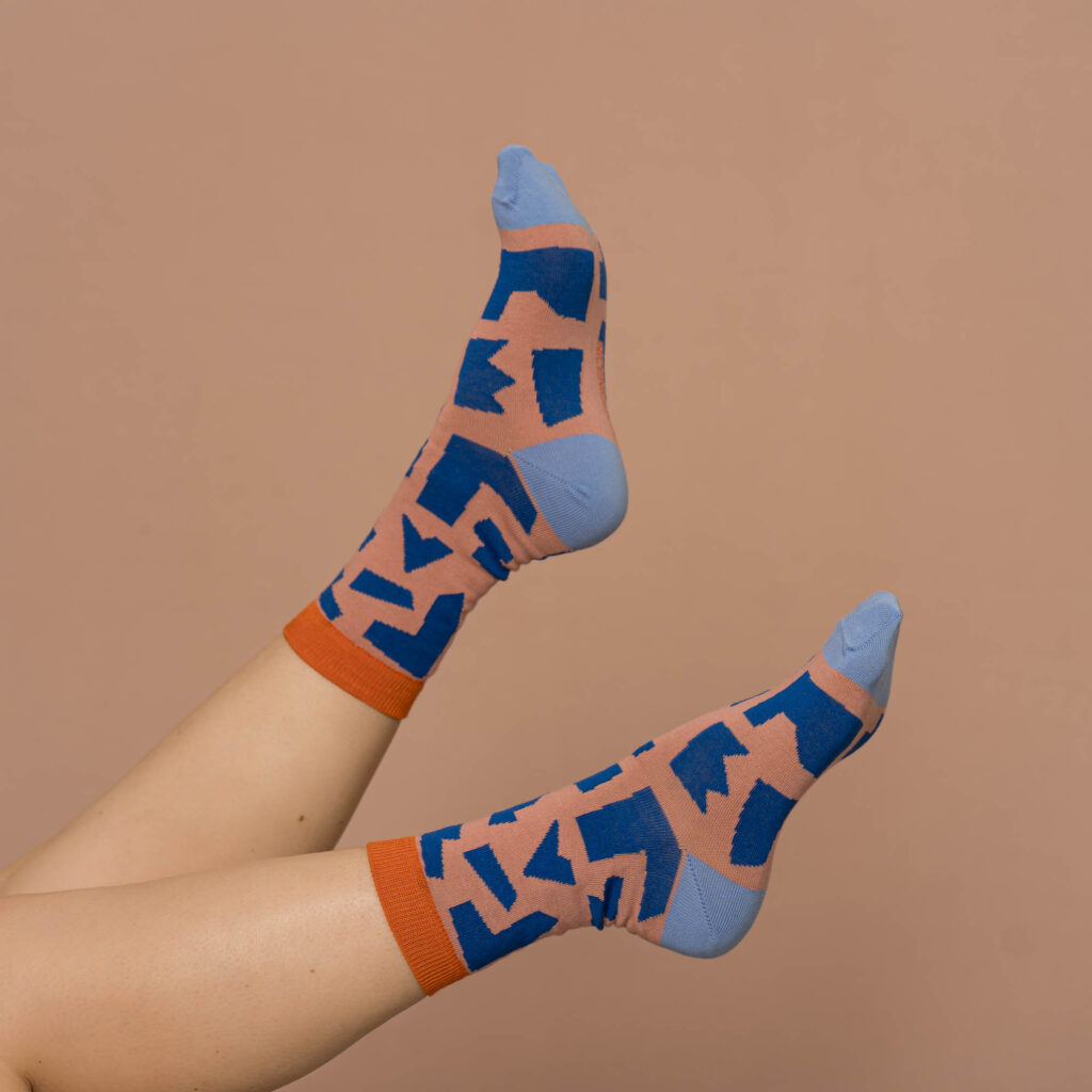 nice socks zack - rose