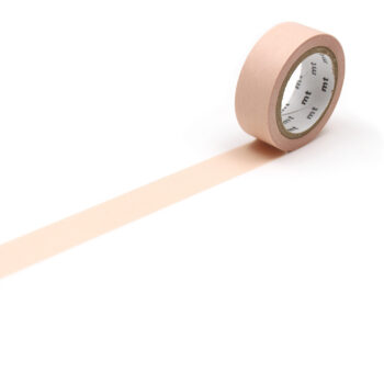 masking tape - pastel carrot