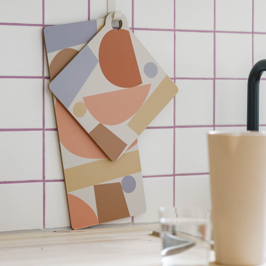 Schneidebrett Quadrat - soft shapes