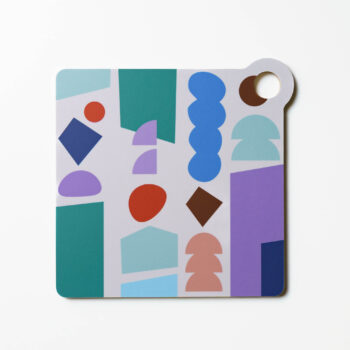 Schneidebrett Quadrat - play green