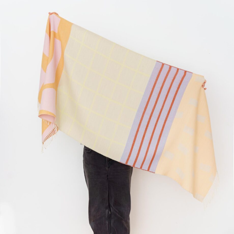 nice Merino Schal stripes - No 22