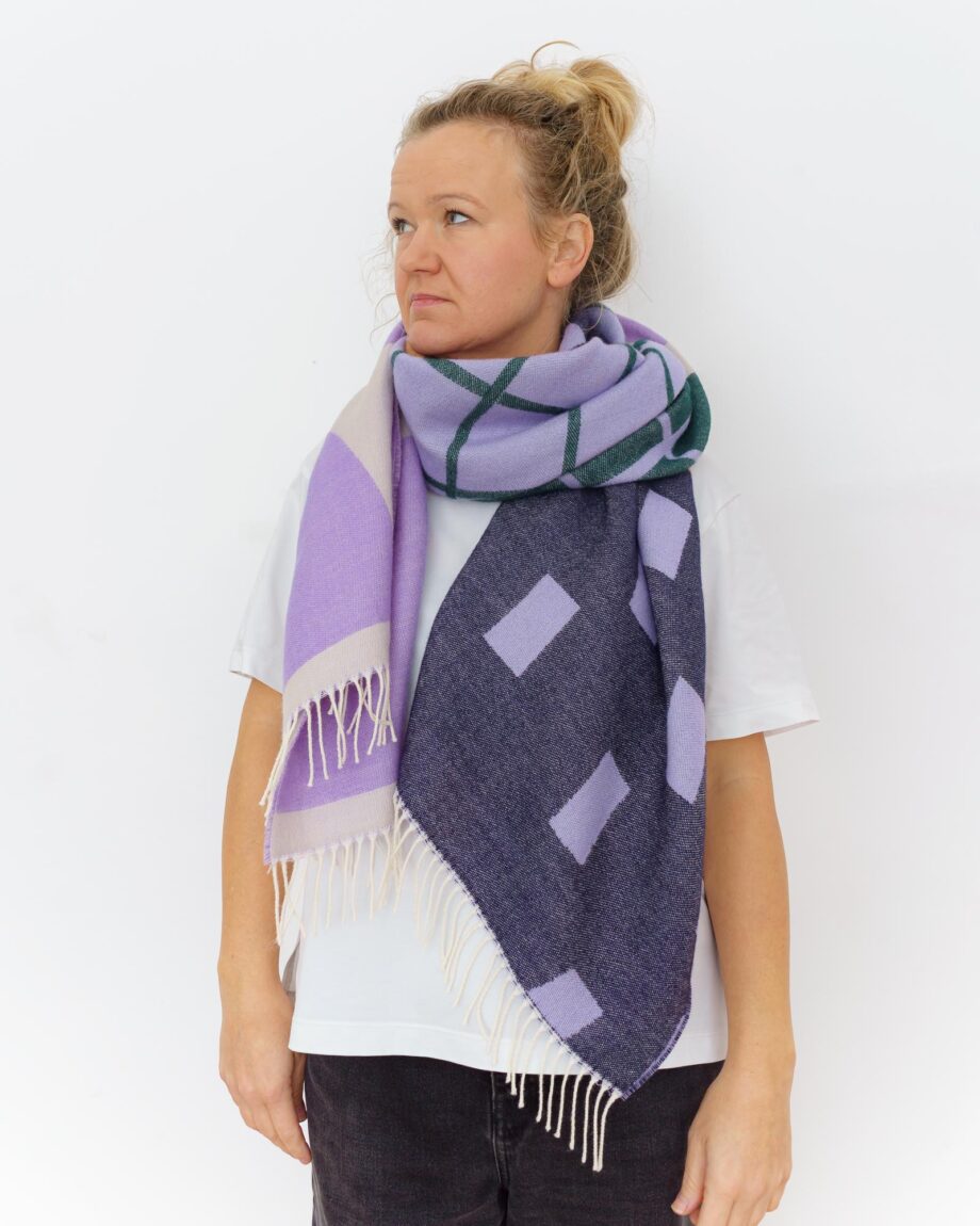 nice Merino Schal stripes - No 20