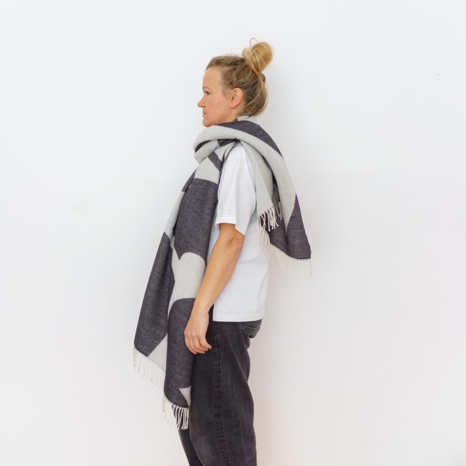 nice Merino Schal bicolor - No 3