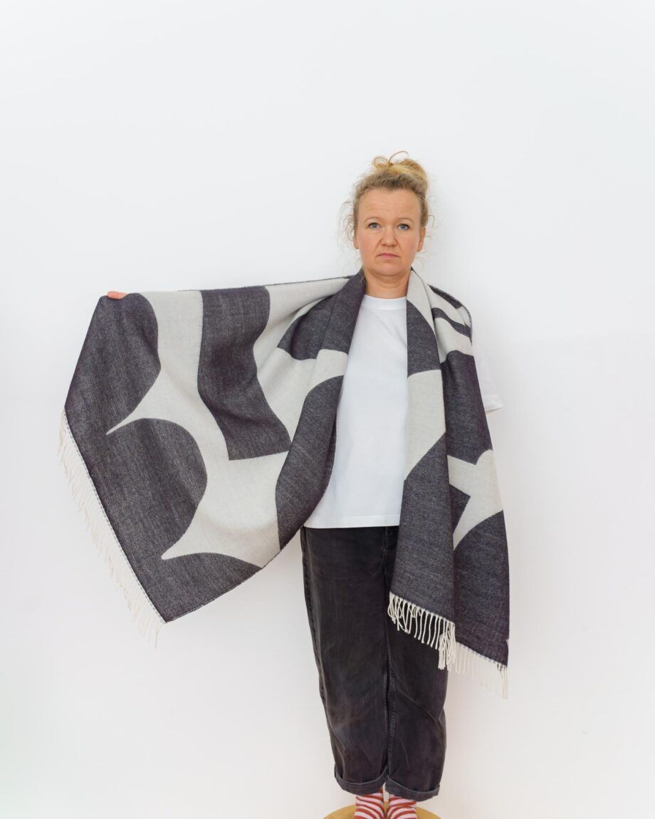 nice Merino Schal bicolor - No 3
