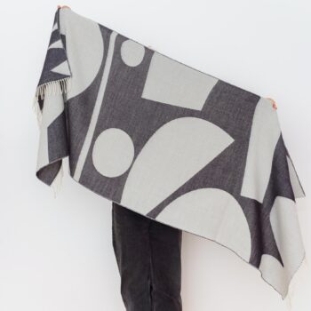nice Merino Schal bicolor - No 3