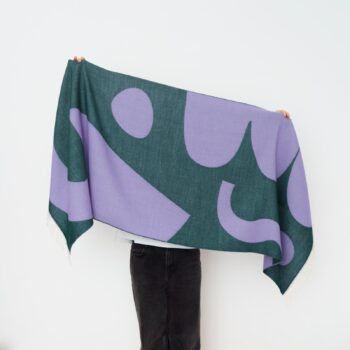 nice Merino Schal bicolor - No 6