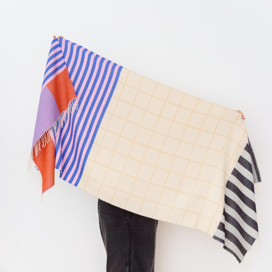 nice Merino Schal stripes - No 29