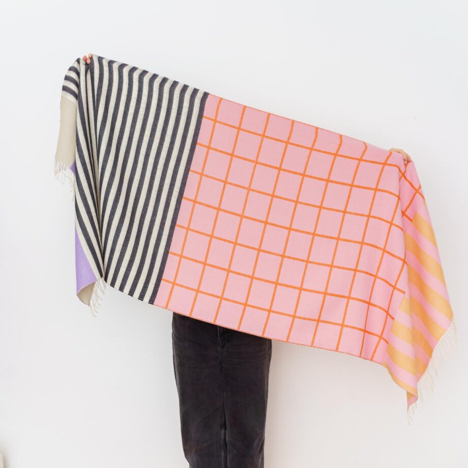 nice Merino Schal stripes - No 30
