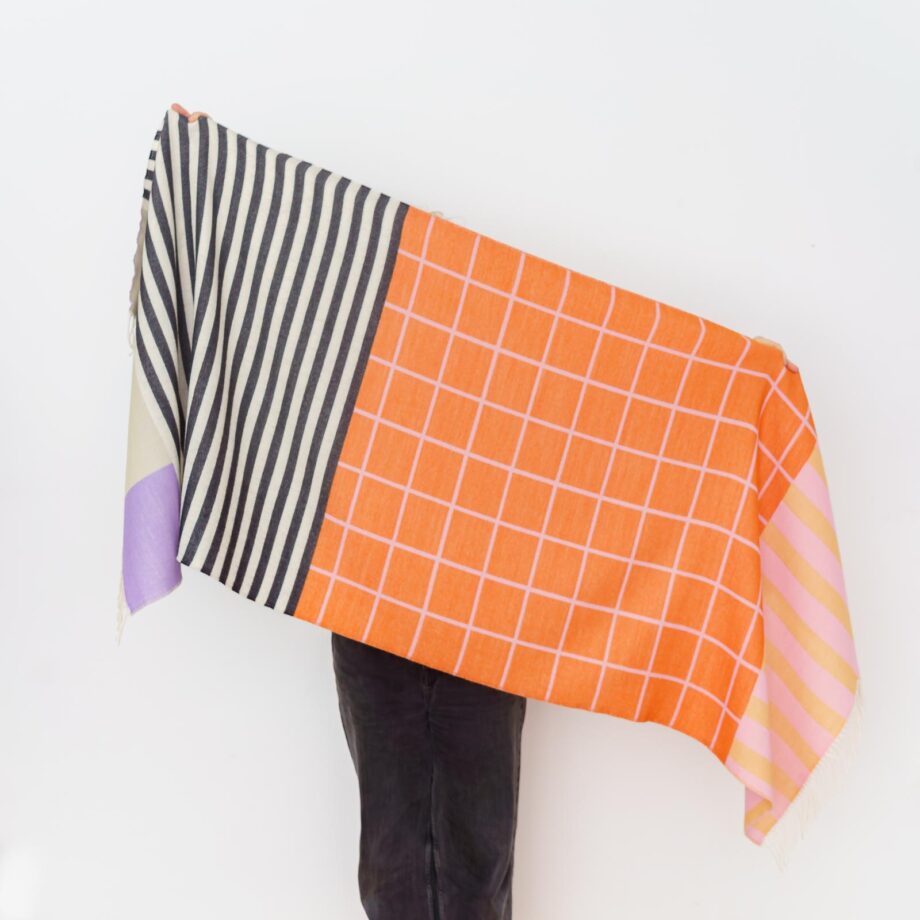 nice Merino Schal stripes - No 30