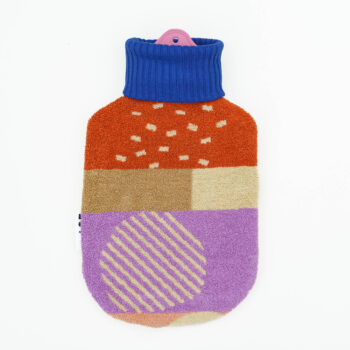 Wärmflasche knallblau shapes