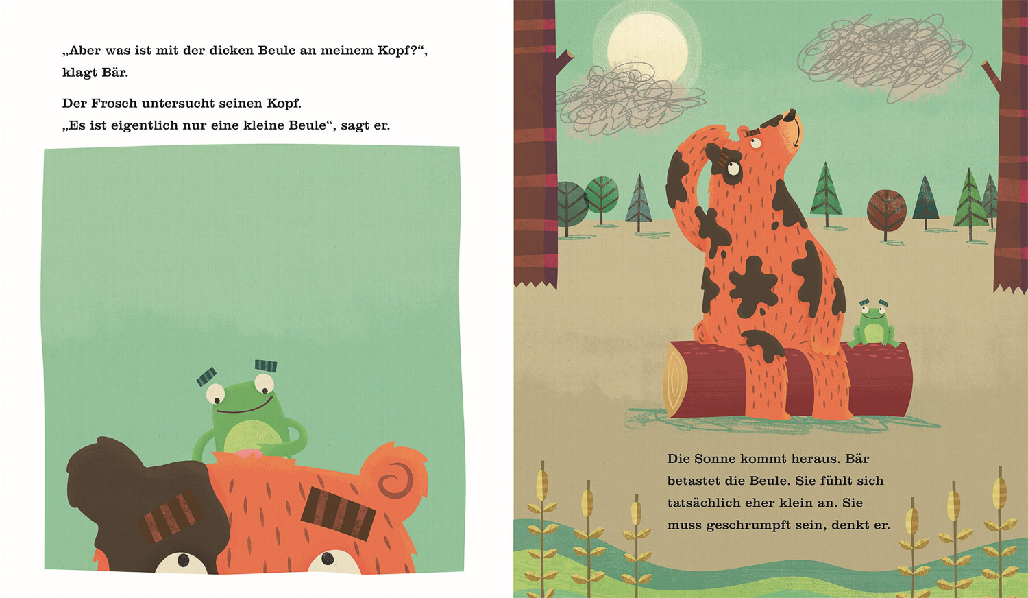 Dieser Tag ist schwer, denkt der Bär