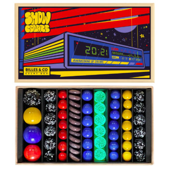 Murmeln - große Schatulle Show Colors